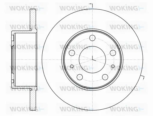 Brake Disc (D61008.00)