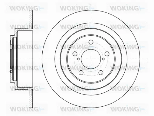 Brake Disc (D61343.00)