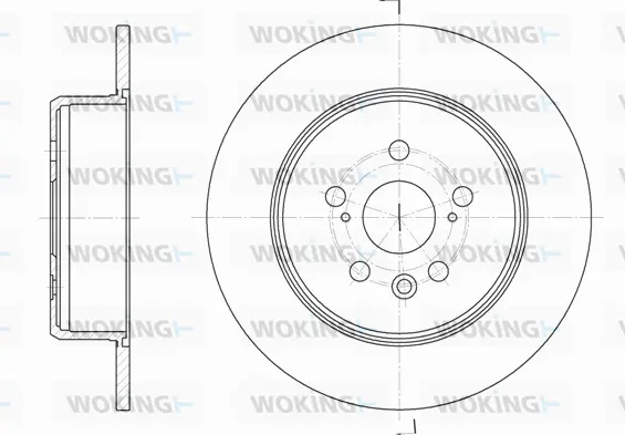 Brake Disc (D6915.00)