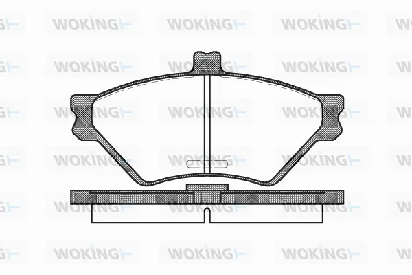 Brake Pad Set, disc brake (P4743.00)