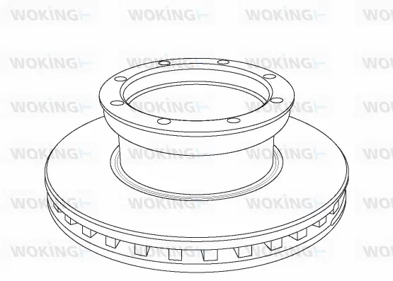 Brake Disc (NSA1054.20)