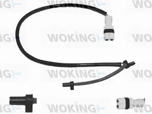 Warning Contact, brake pad wear (001091)