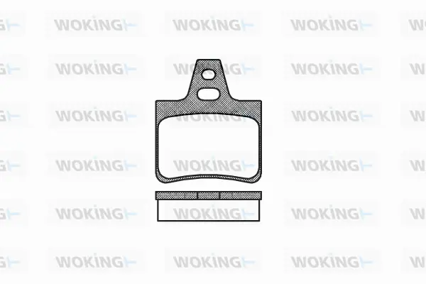 Brake Pad Set, disc brake (P2113.00)