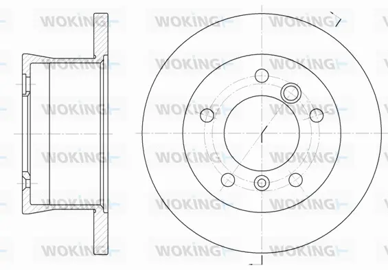 Brake Disc (D6566.00)