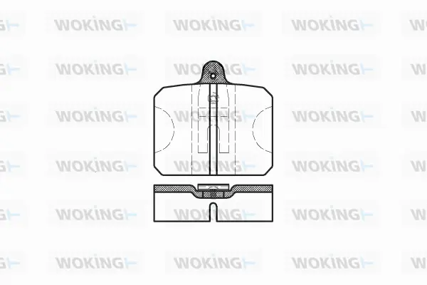 Brake Pad Set, disc brake (P0183.10)