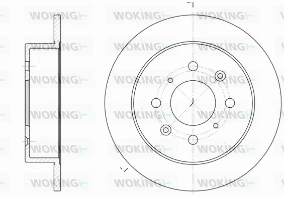 Brake Disc (D6521.00)