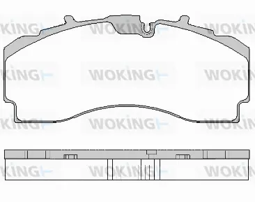 Brake Pad Set, disc brake (JSA 16043.10)
