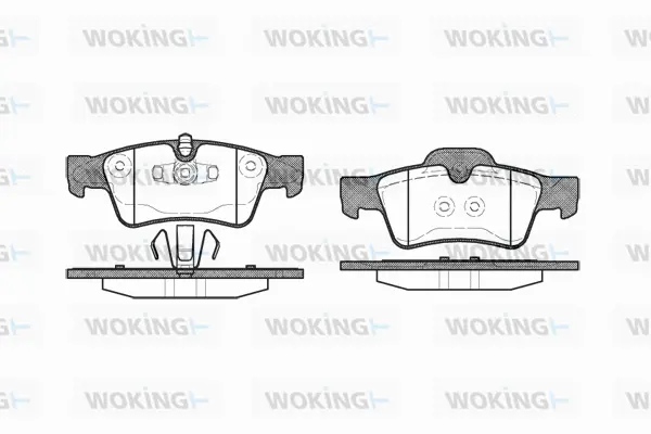 Brake Pad Set, disc brake (P8913.10)