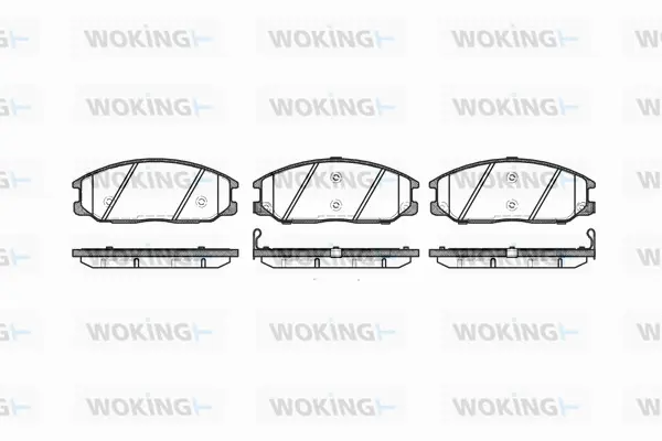 Brake Pad Set, disc brake (P6713.12)