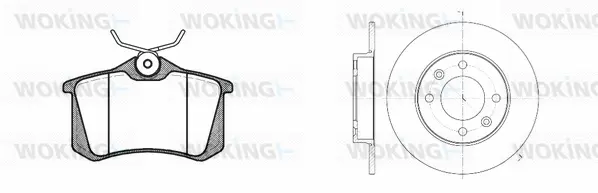Brake Kit, disc brake (83633.03)