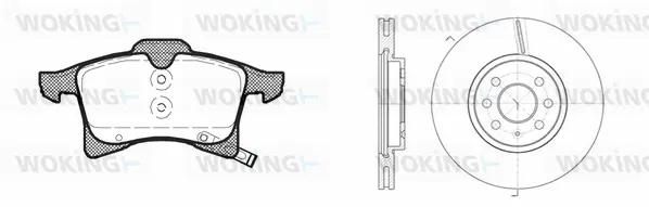 Brake Kit, disc brake (811363.02)