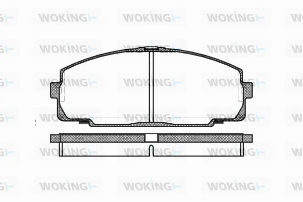 Brake Pad Set, disc brake (P5213.00)