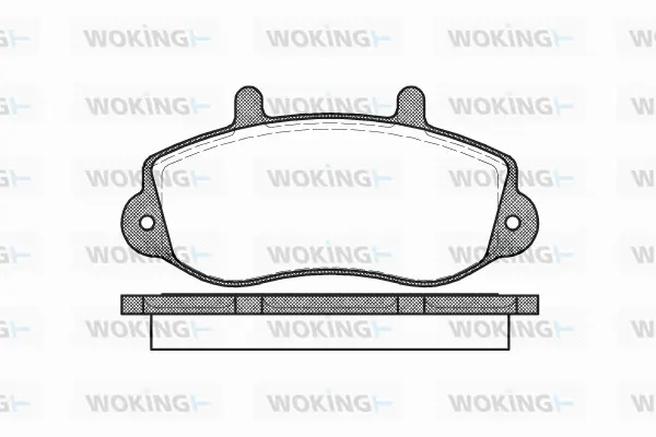 Brake Pad Set, disc brake (P7773.00)