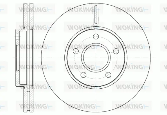 Brake Disc (D6662.10)