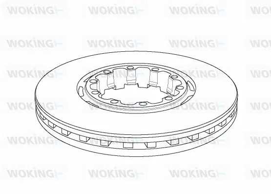 Brake Disc (NSA1153.20)