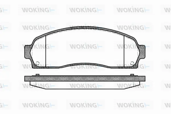 Brake Pad Set, disc brake (P9053.00)
