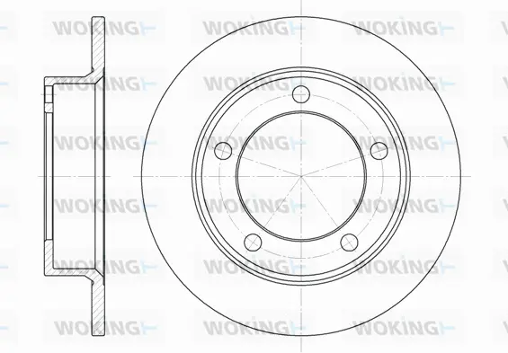 Brake Disc (D6257.00)