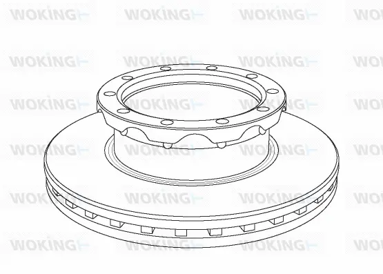 Brake Disc (NSA1062.20)