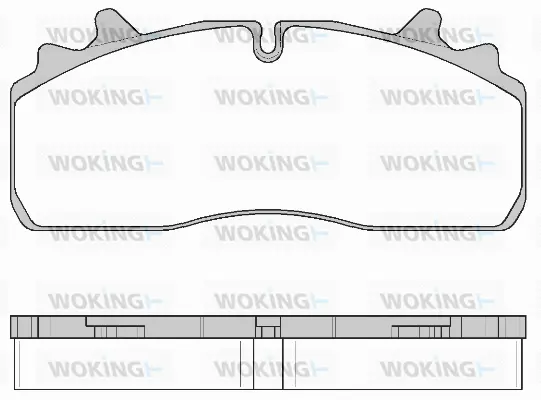 Brake Pad Set, disc brake (JSA 16263.10)
