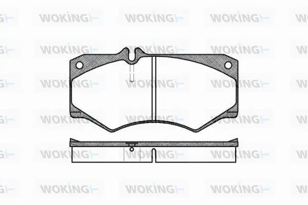 Brake Pad Set, disc brake (P1473.30)
