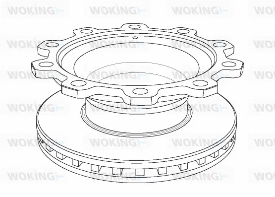 Brake Disc (NSA1083.20)