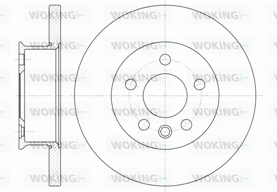 Brake Disc (D6481.00)