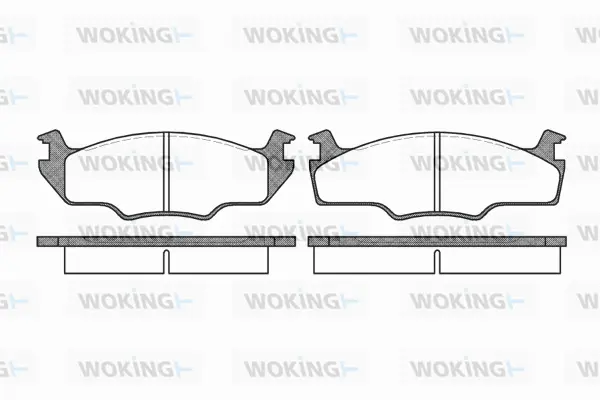 Brake Pad Set, disc brake (P0213.10)