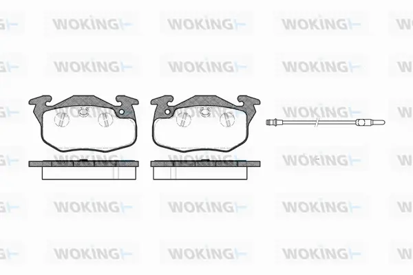 Brake Pad Set, disc brake (P0923.01)