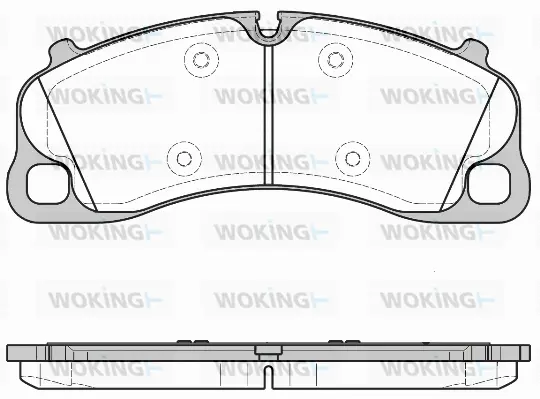 Brake Pad Set, disc brake (P14973.00)