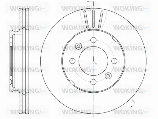 Brake Disc (D6109.10)