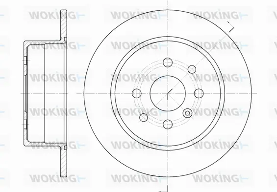 Brake Disc (D6454.00)