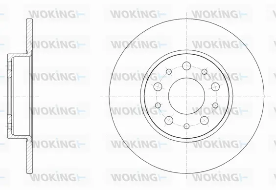 Brake Disc (D61500.00)