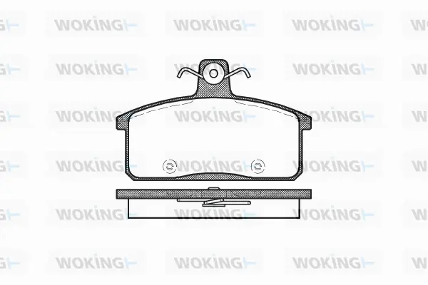 Brake Pad Set, disc brake (P0283.50)