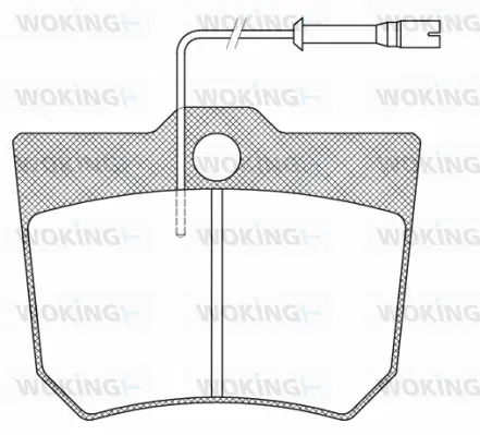 Brake Pad Set, disc brake (JSA 910325)