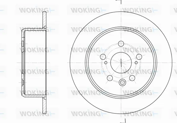 Brake Disc (D61934.00)