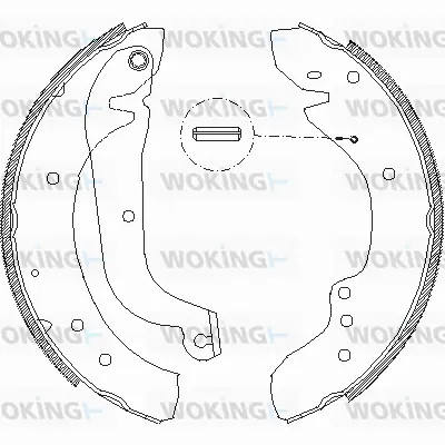 Brake Shoe (Z4718.01)