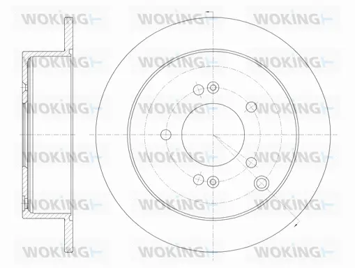 Brake Disc (D6756.00)