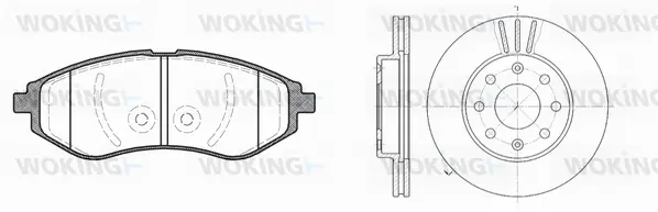 Brake Kit, disc brake (88863.00)