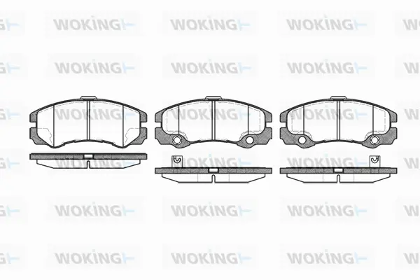 Brake Pad Set, disc brake (P5253.32)
