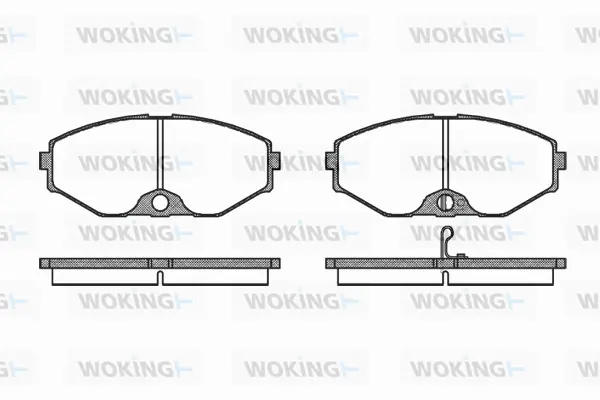 Brake Pad Set, disc brake (P2753.02)