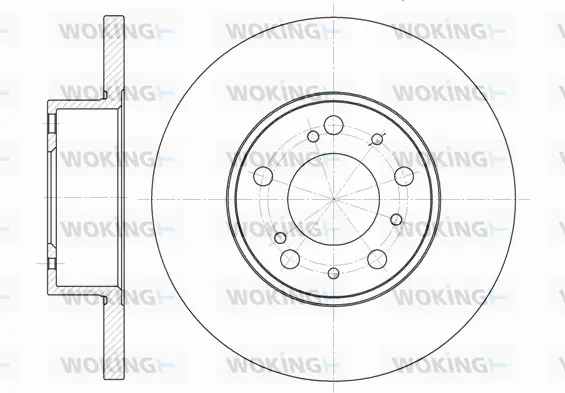Brake Disc (D6334.00)