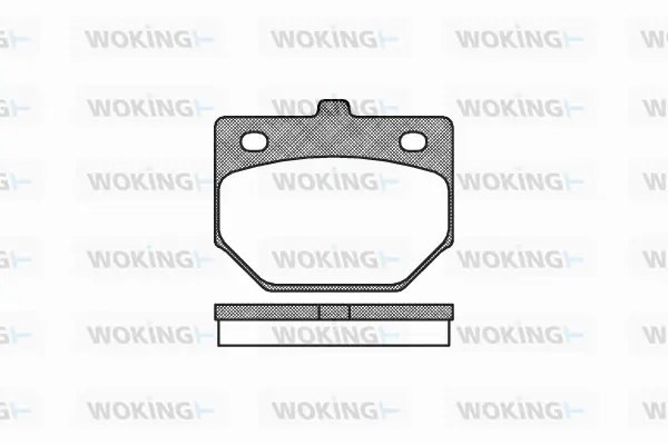 Brake Pad Set, disc brake (P0123.00)