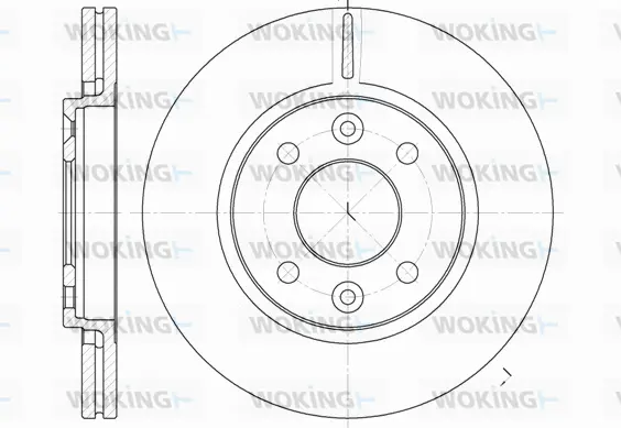 Brake Disc (D6117.10)
