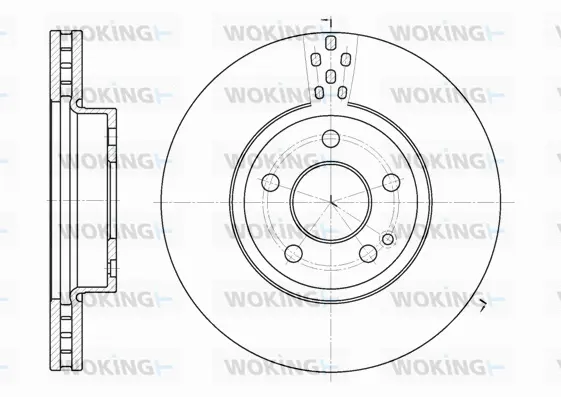 Brake Disc (D6679.10)