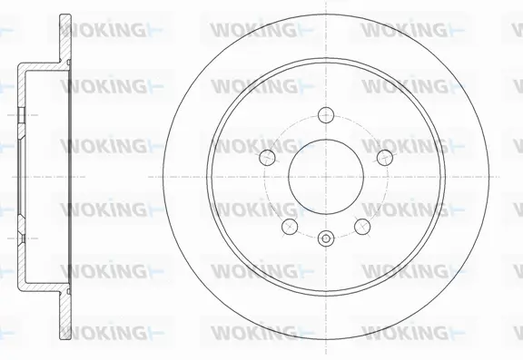 Brake Disc (D62051.00)