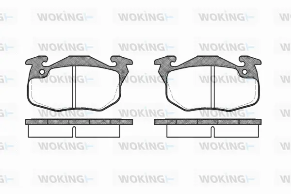 Brake Pad Set, disc brake (P0923.10)