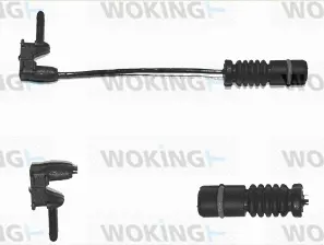 Warning Contact, brake pad wear (001002)