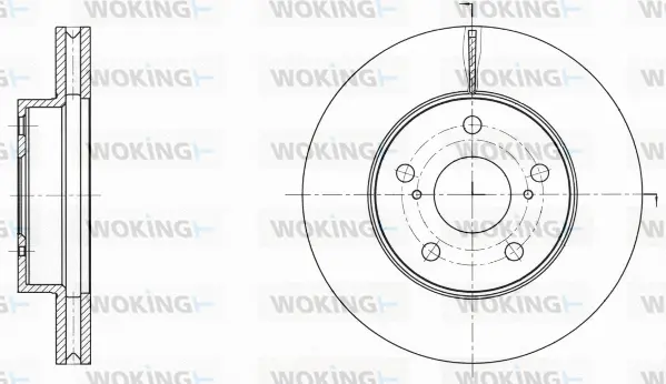 Brake Disc (D61733.10)
