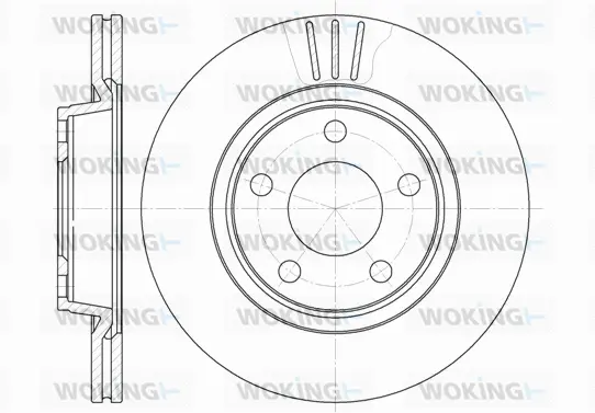 Brake Disc (D6548.10)