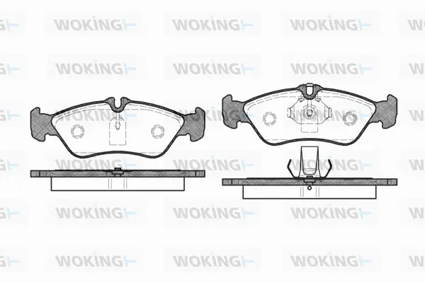 Brake Pad Set, disc brake (P4803.00)